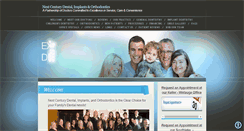 Desktop Screenshot of nextcenturydental.com